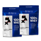 Pack 2x 100% Whey Refil 900G
